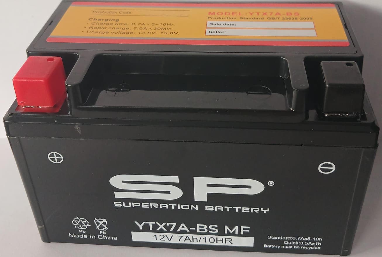 BATT SP YTX 7A BS MF 12V 7AH