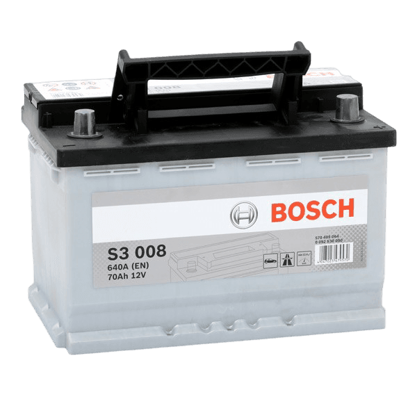 BATTERIE BOSCH 12V 70AH 640A (L3  S3 008)